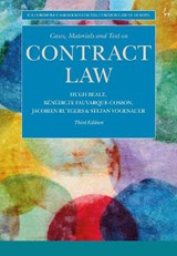 Cases, Materials and Text on Contract Law - Beale, H. - 9781509912575