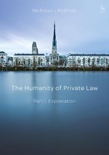 The Humanity of Private Law - Mr Nicholas McBride - 9781509945030