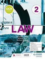 OCR A Level Law Book 2 - MARTIN,  Jacqueline ; Wortley, Richard ; Price, Nicholas - 9781510401778