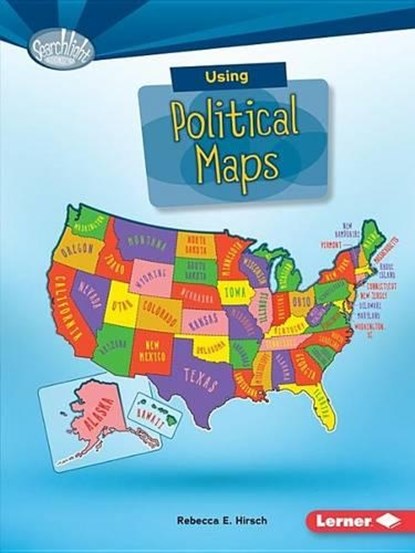 Using Political Maps, HIRSCH,  Rebecca E. - Paperback - 9781512412949
