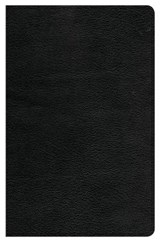 CSB Ultrathin Reference Bible, Black Genuine Leather, Indexed - CSB BIBLES BY HOLMAN,  CSB Bibles by Holman - 9781535905862