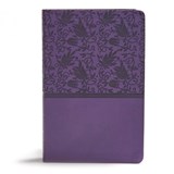 KJV Giant Print Reference Bible, Purple Leathertouch - Holman Bible Publishers - 9781535954044