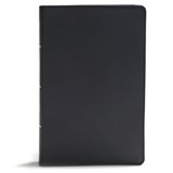 KJV Giant Print Reference Bible, Black Genuine Leather, Indexed - Holman Bible Publishers - 9781535954518