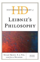 Historical Dictionary of Leibniz's Philosophy - Stuart Brown ; N. J. Fox ; Julia Weckend - 9781538178447