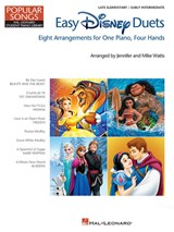 Easy Disney Duets - Popular Songs Series - Hal Leonard Corp - 9781540001214