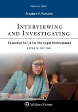 Interviewing and Investigating - PARSONS,  Stephen P. - 9781543801071