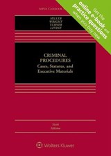 Criminal Procedures - Marc L Miller ; Ronald F Wright - 9781543812664