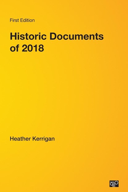 Historic Documents of 2018, Heather Kerrigan - Gebonden - 9781544352534