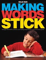 Making Words Stick - BUIS,  Kellie - 9781551381749