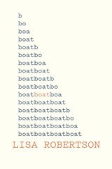 Boat - Lisa Robertson - 9781552454404
