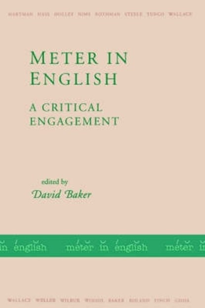 Meter in English, David Baker - Paperback - 9781557284440