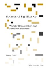 Sources of Significance - Corey Anton - 9781557535610