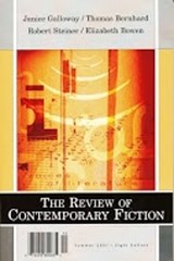 Janice Galloway/Robert Steiner/Thomas Bernhard/Elizabeth Bowen, Vol. 21, No. 2 - Janice Galloway ; Robert Steiner - 9781564783004