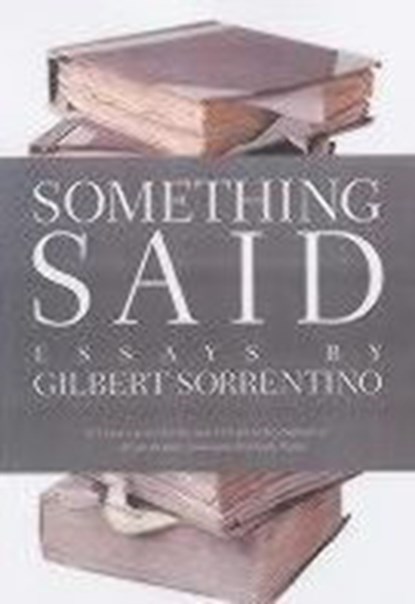 Something Said, Gilbert Sorrentino - Paperback - 9781564783103