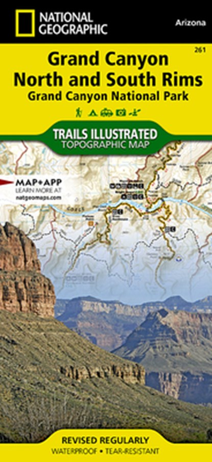 Grand Canyon, Bright Angel Canyon/north & South Rims, National Geographic Maps - Gebonden - 9781566954952