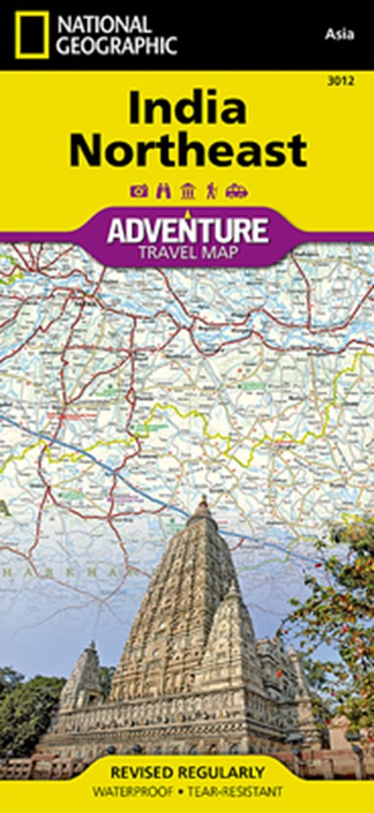 MAP-INDIA NORTHEAST 2020/E, MAPS,  National Geographic - Gebonden - 9781566955973