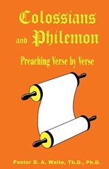 Colossians and Philemon - D a Waite - 9781568480381