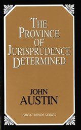 The Province of Jurisprudence Determined - AUSTIN,  John - 9781573928458