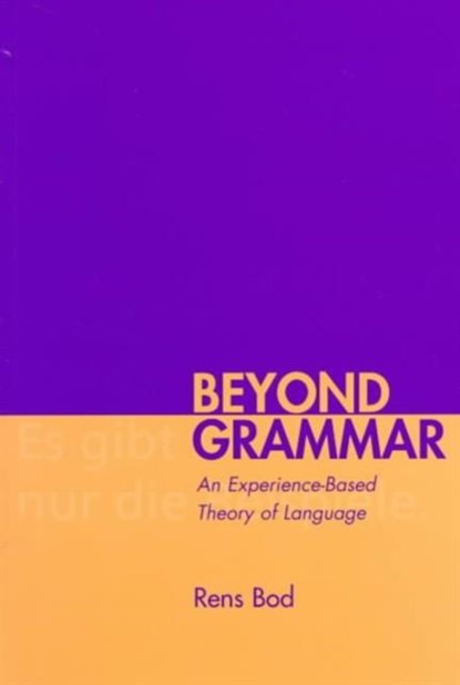 Beyond Grammar, Rens Bod - Paperback - 9781575861500