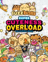 Fuzzballs Super Cuteness Overload Colouring Book - Marc Sach - 9781577157465
