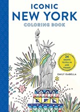 Iconic New York Coloring Book - Emily Isabella - 9781579657390