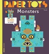 Paper Toys - Monsters - Marie Guibert - 9781584236474