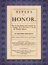 Titles of Honor [1672] - John Selden - 9781584774105