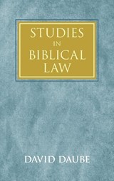 Studies in Biblical Law - David (Gonville and Caius College Daube - 9781584774310