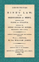 Institutes of Hindu Law -  - 9781584777311