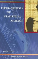 Fundamentals Of Statistical Analysis - COPE,  David - 9781587788956
