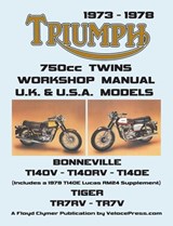 Clymer, F: TRIUMPH 750cc TWINS 1973-1978 WORKSHOP MANUAL - Floyd Clymer - 9781588502919