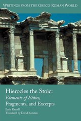 Hierocles the Stoic - Ilaria Ramelli - 9781589834187