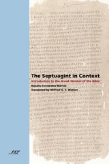 The Septuagint in Context - Natalio Fernandez Marcos - 9781589834637