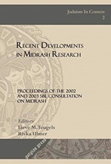 Recent Developments in Midrash Research - Lieve M Teugels ; Rivka Ulmer - 9781593332013
