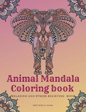 Animal Mandala coloring book Relaxing and Stress Relieving book