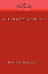 A History of Aesthetic - BOSANQUET,  Bernard - 9781596053243