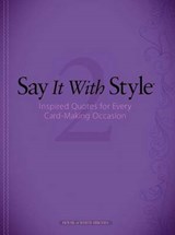 Say It With Style 2 - FOX, Tanya - 9781596353473