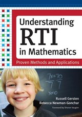 Understanding RTI in Mathematics - Russell Gersten ; Rebecca S. Newman-Gonchar - 9781598571677