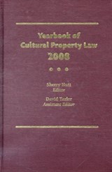 Yearbook of Cultural Property Law 2008 - Sherry Hutt ; David Tarler - 9781598740806
