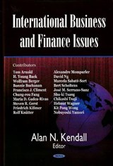 International Business & Finance Issues - KENDALL,  Alan N - 9781600218910