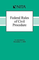 Federal Rules of Civil Procedure -  - 9781601568298
