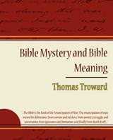 Bible Mystery and Bible Meaning - Thomas Troward - Thomas Troward - 9781604244724