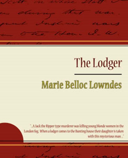 The Lodger, Marie Belloc Lowndes - Paperback - 9781604248173