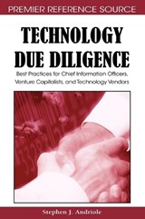 Technology Due Diligence - Stephen J. Andriole - 9781605660189