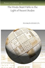 The Hindu Beast Fable in the Light of Recent Studies - Franklin Edgerton - 9781607246589