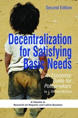 Decentralization for Satisfying Basic Needs - Mcguire, J. Michael - 9781607524106