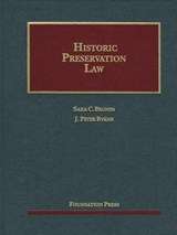 Historic Preservation Law - BRONIN,  Sara C. ; Byrne, J. Peter - 9781609301064