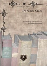 De Sancta Cruce - Eberhard Nestle - 9781611436204