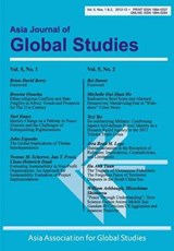 Asia Journal of Global Studies - NAULT,  Derrick M - 9781612337340