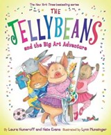 The Jellybeans and the Big Art Adventure - Laura Numeroff ; Nate Evans - 9781613123027